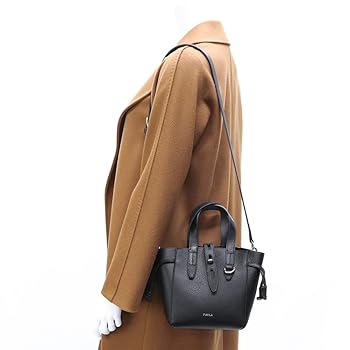 Amazon | [フルラ] バッグ ハンドバッグ レザー ネット ミニ